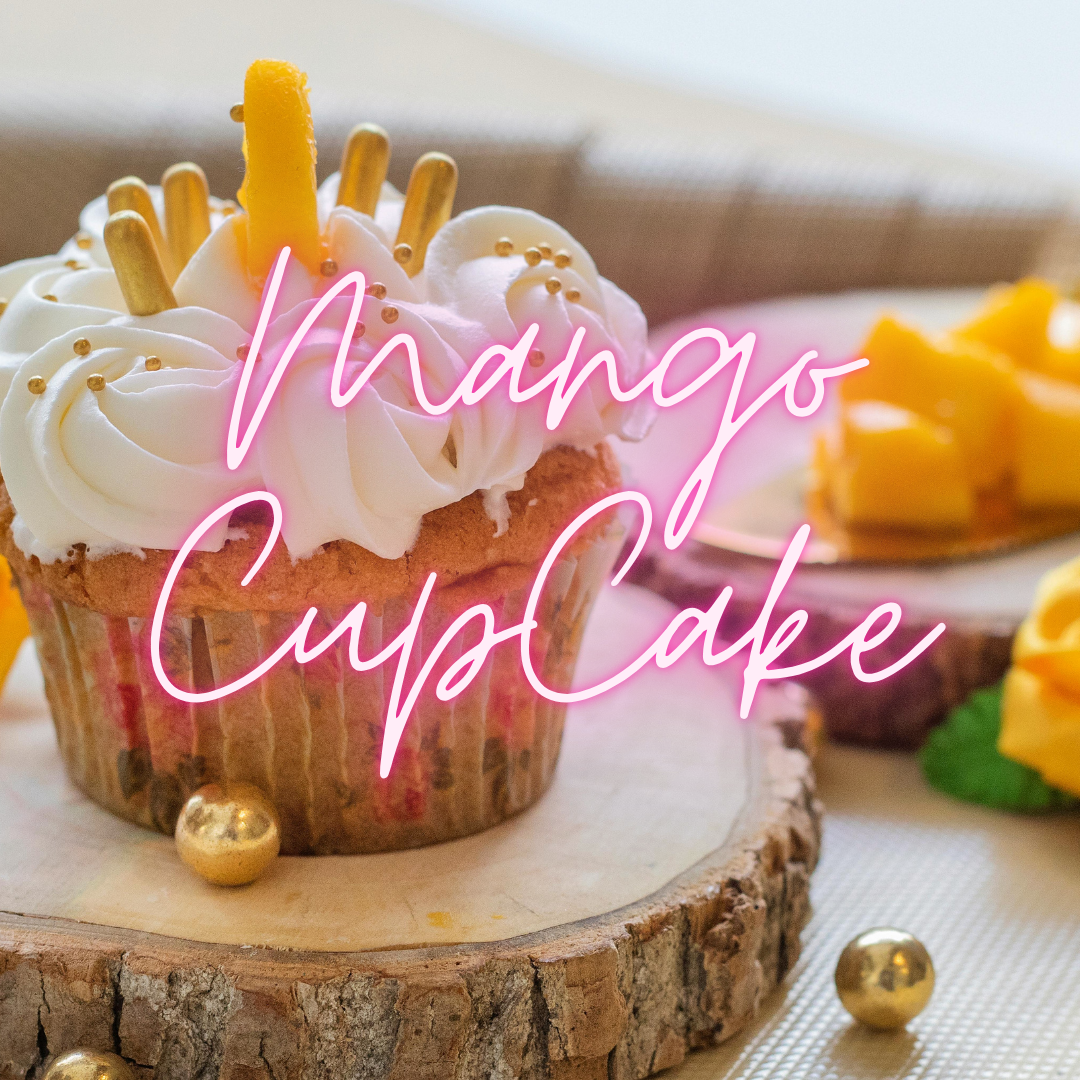 Mango Cupcake Soy Candle