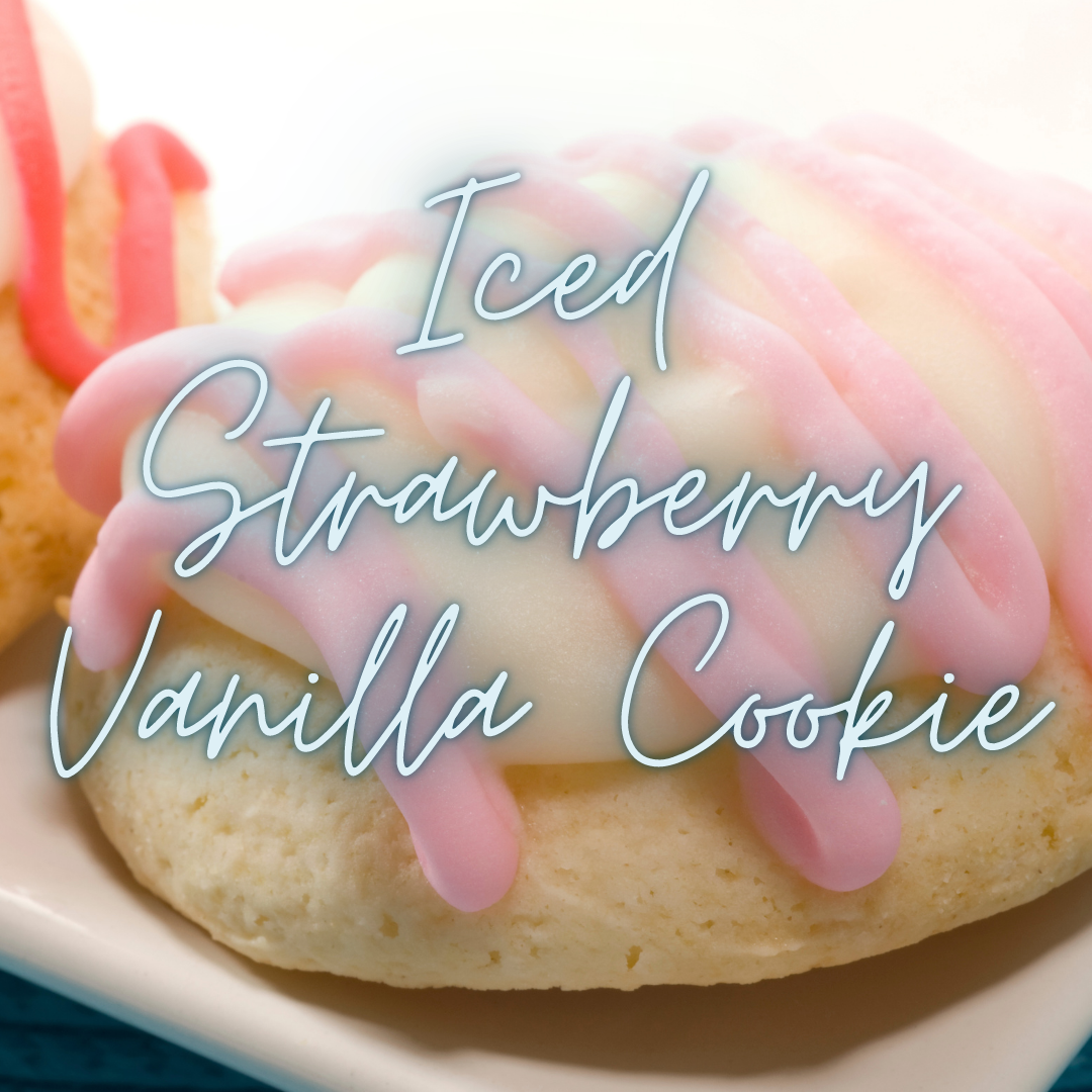 Iced Strawberry Vanilla Cookie Soy Candle